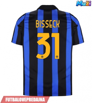 Lacne Muži Futbalové dres Inter Milan Yann Bisseck #31 2026-27 Krátky Rukáv - Domáci